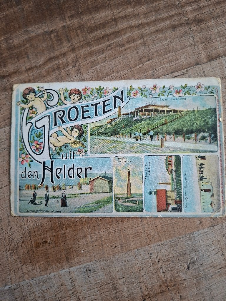 den helder, Ophalen of Verzenden, Voor 1920, Gelopen, Noord-Holland