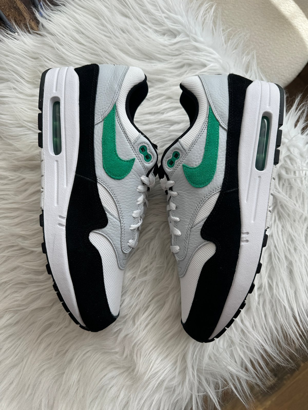 Nieuwe Nike Air Max 1 green chili maat eu 46 sneakermaatje, Overige kleuren, Nieuw, Ophalen of Verzenden, Sneakers of Gympen