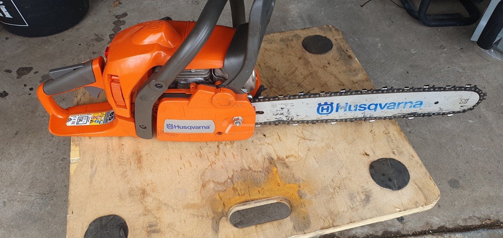 Husqvarna 435 X-Torq kettingzaag, Ophalen of Verzenden, Zo goed als nieuw