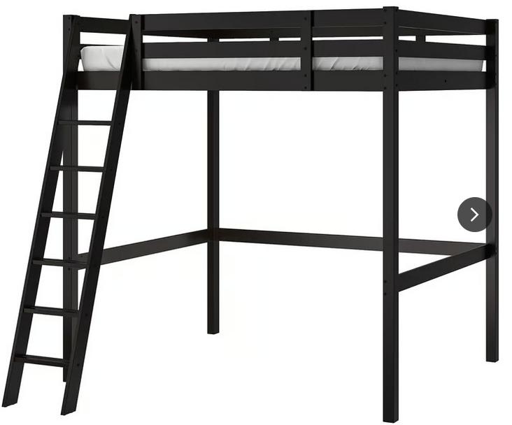 Ikea Stora hoogslaper, Huis en Inrichting, Slaapkamer | Stapelbedden en Hoogslapers, Ophalen, Gebruikt, Hoogslaper, Tweepersoons