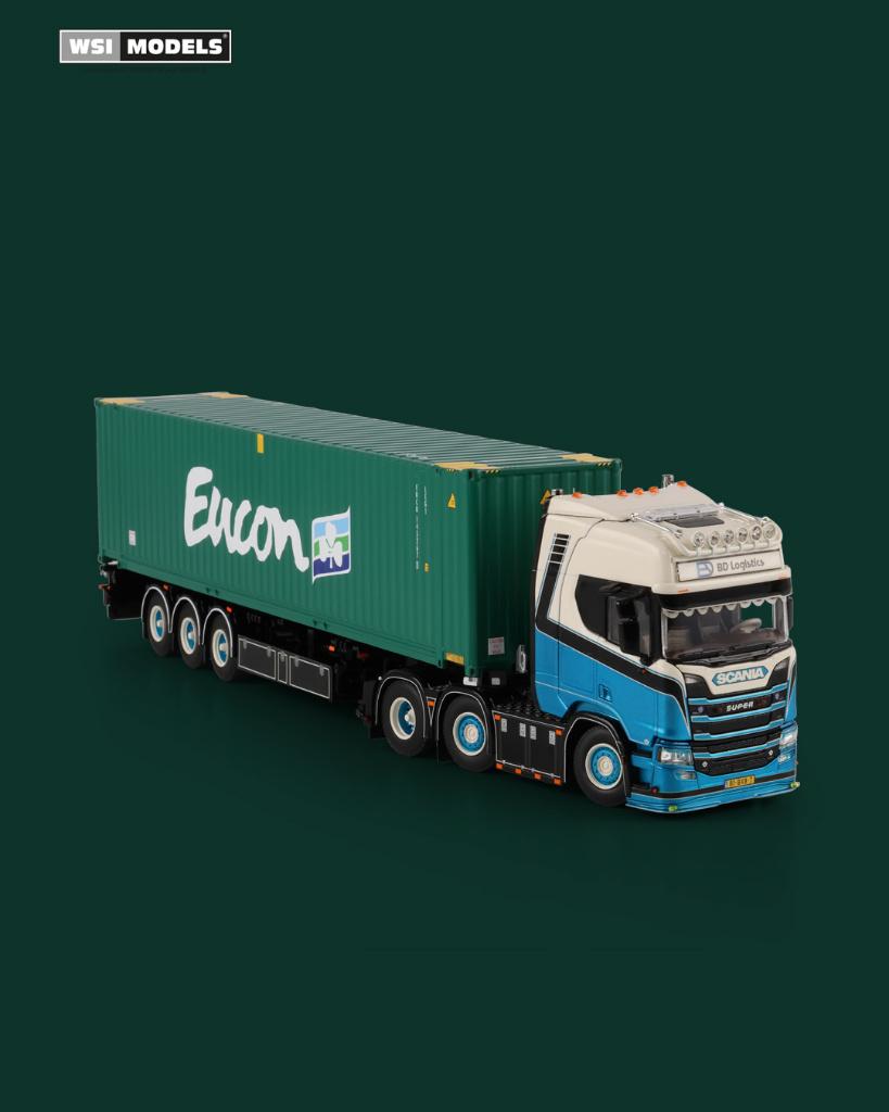 Dinsdag 12 Mei Leverbaar  Wsi 01-4942 BD Logistics., Hobby en Vrije tijd, Modelauto's | 1:50, Ophalen, Nieuw, Bus of Vrachtwagen