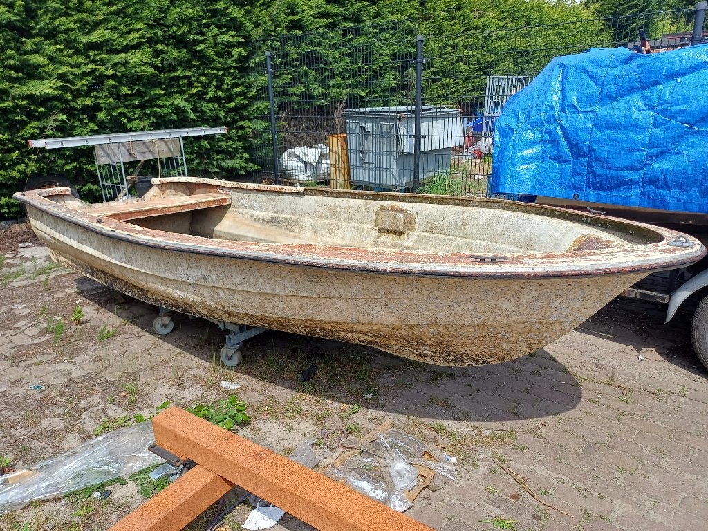 Open visboot 4 meter opknapper, Watersport en Boten, Ophalen, 10 tot 30 pk, Gebruikt, 4 m