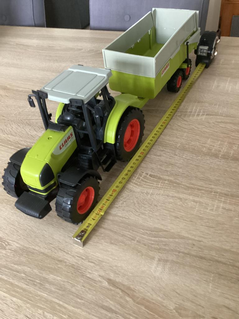 Trekker en wagen Claas, Kinderen en Baby's, Speelgoed | Speelgoedvoertuigen, Ophalen of Verzenden, Nieuw