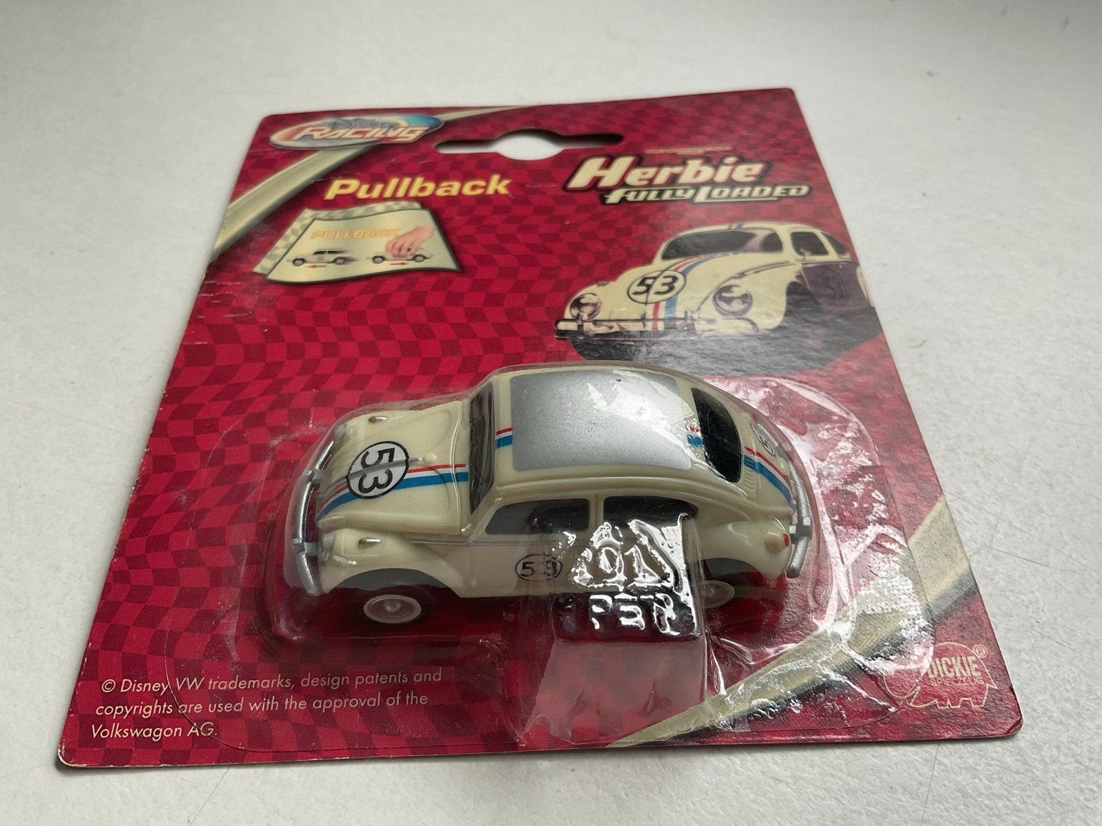 Herbie Fully Loaded Pullback Auto - Nieuw in verpakking, Ophalen of Verzenden, Nieuw