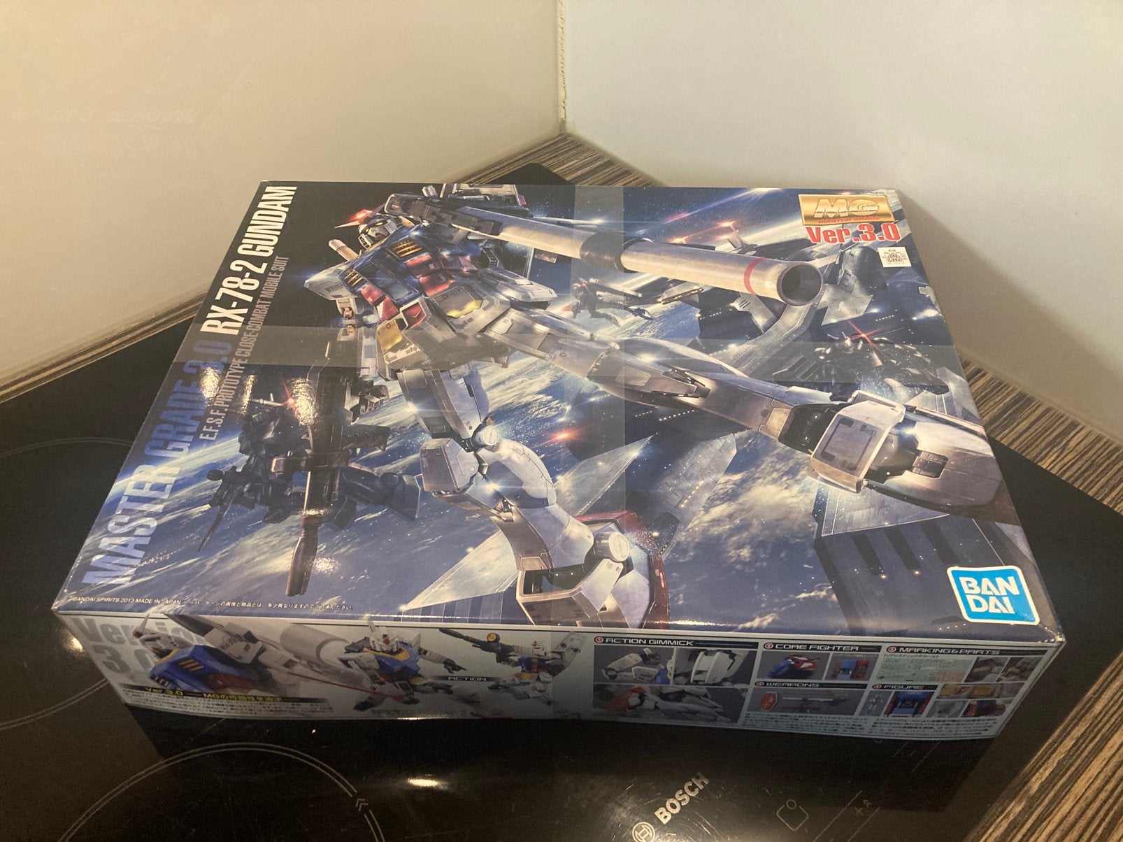 MG Gundam Rx-78-2, Ophalen of Verzenden, Nieuw, 1:50 of kleiner, Figuur of Figuren