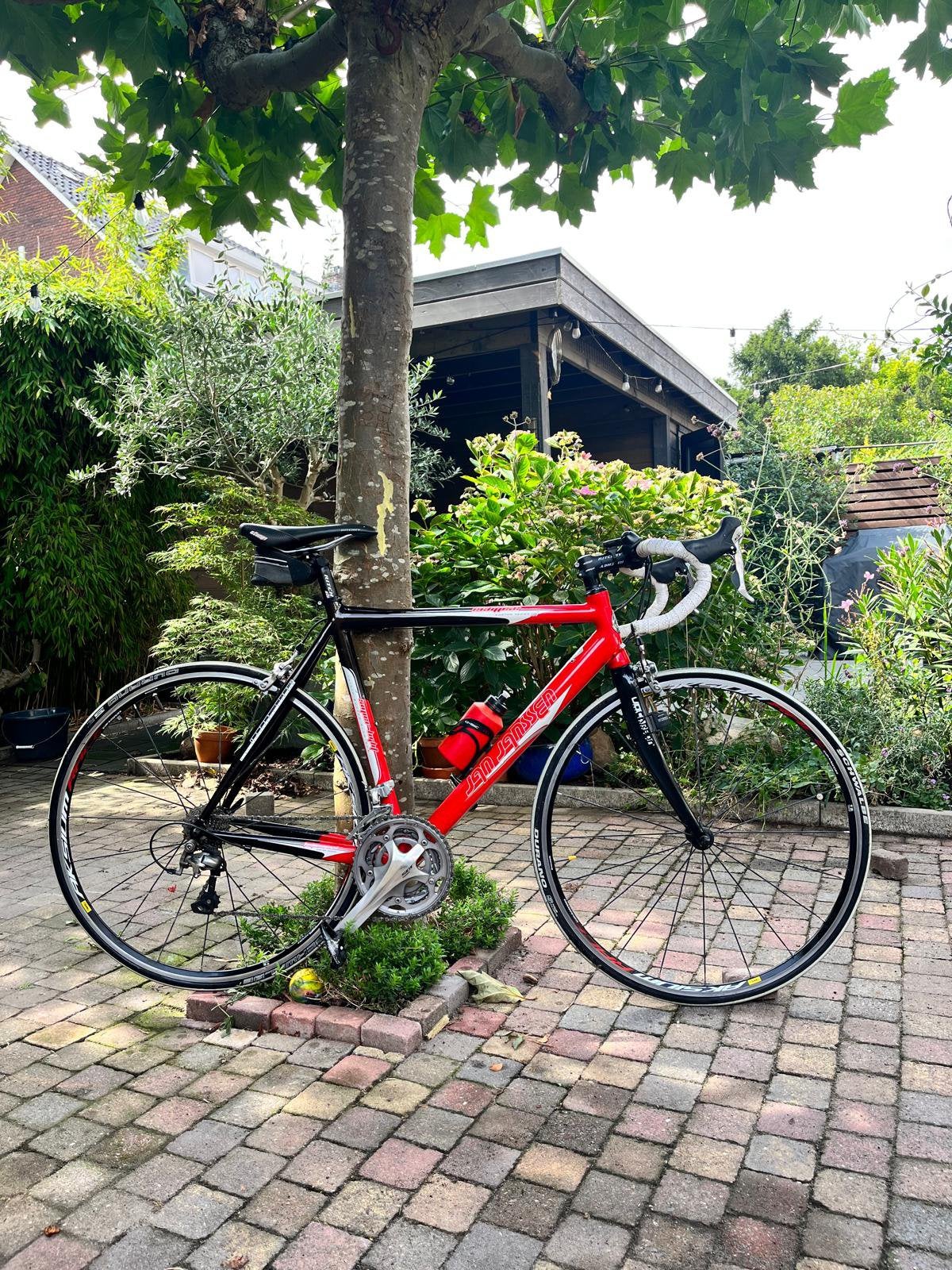 Jan Janssen racefiets custom series Eclypse, Zo goed als nieuw, 57 tot 61 cm, Meer dan 20 versnellingen, Ophalen