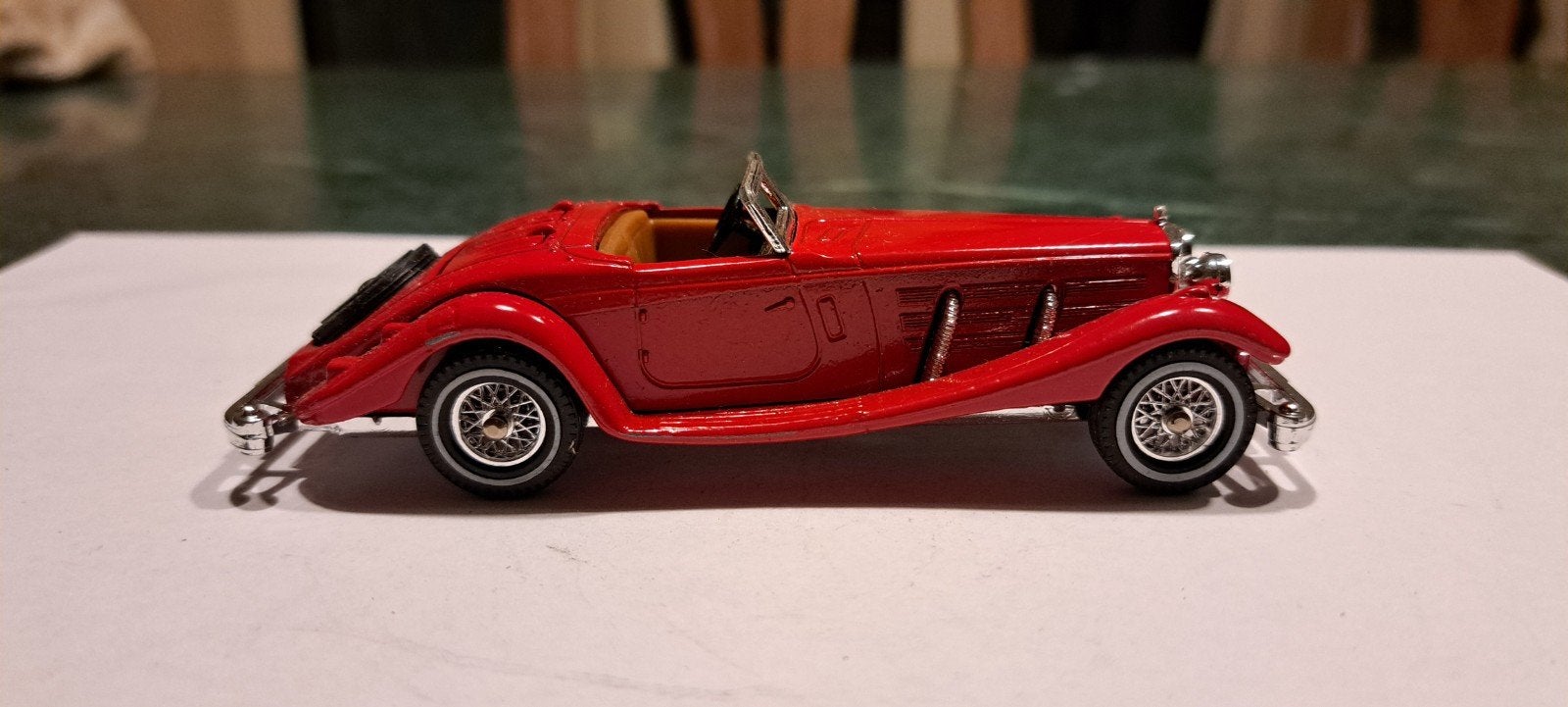 mercedes 540 k 1937 1:43, Ophalen of Verzenden, Auto, Matchbox