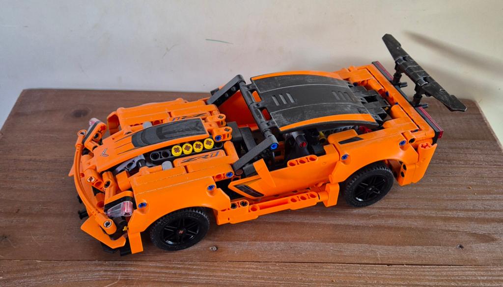 Lego Technic 42093 Chevrolet Corvette ZR1 V8 ., Ophalen, Gebruikt, Lego, Technic