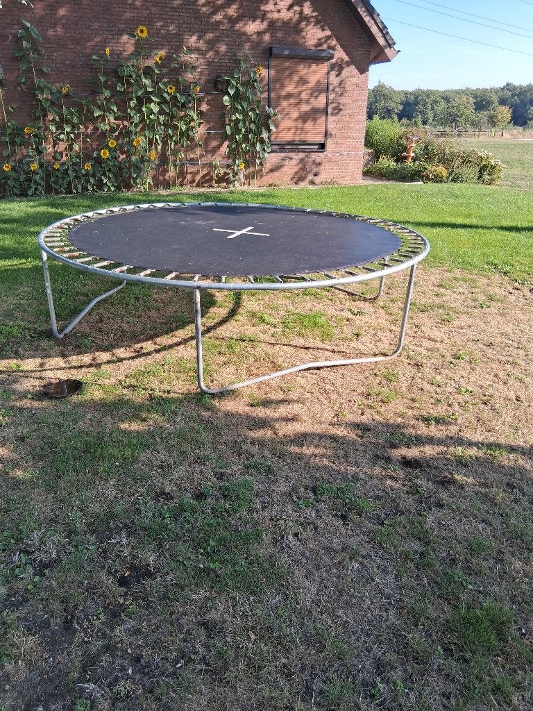 Trampoline Gratis af te halen., Ophalen, Gebruikt