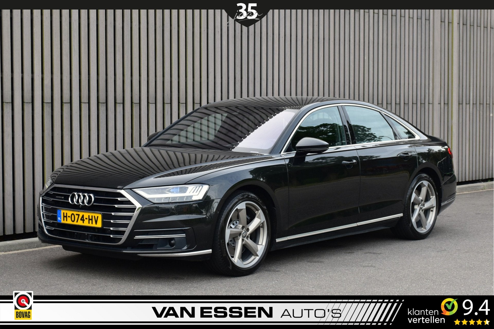 Audi A8 55 TFSI quattro Pro Line Plus 4-Wielsturing ACC Soft, Gebruikt, Euro 6, 2995 cc, Leder