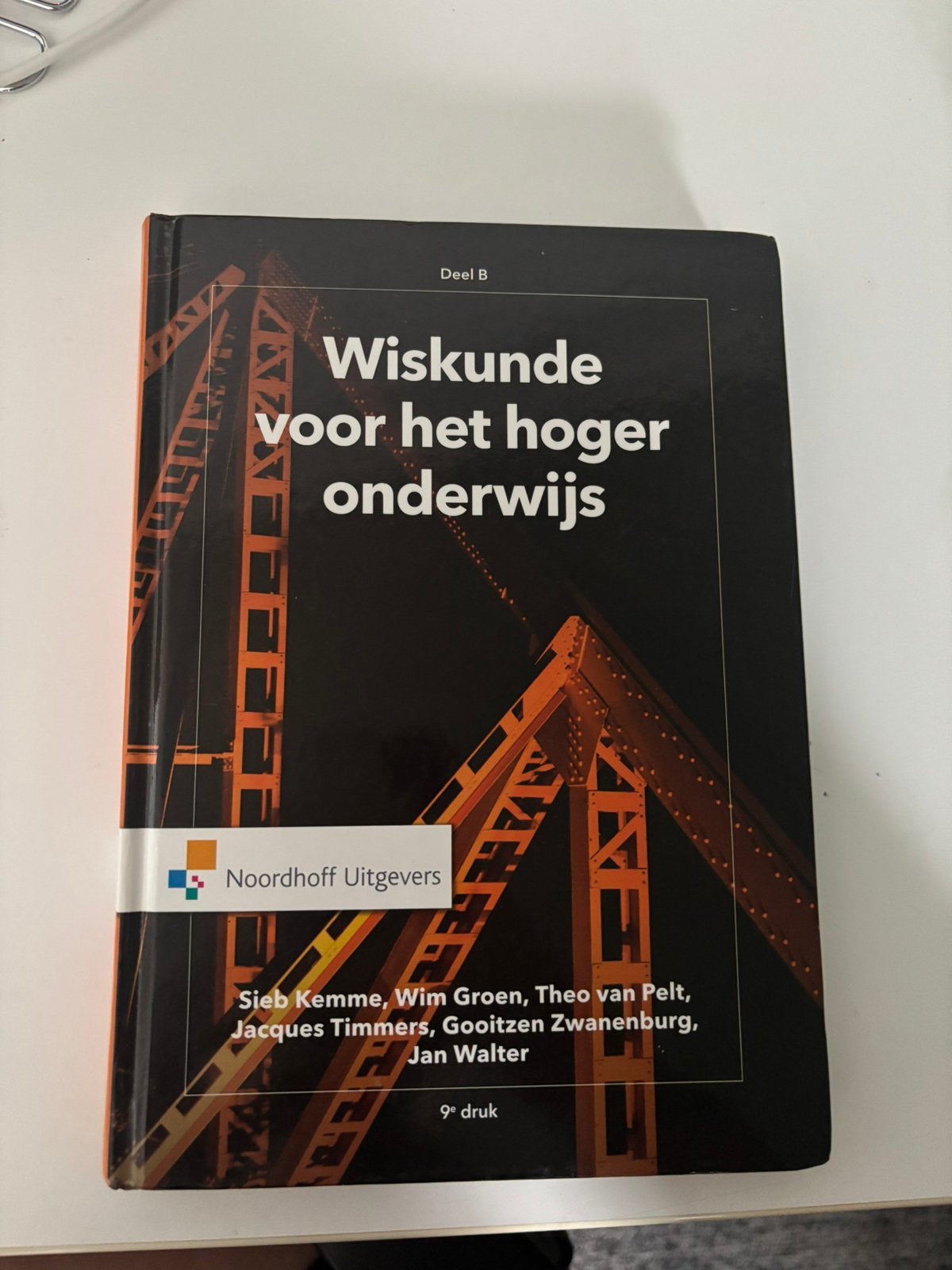 Wiskunde voor het hoger onderwijs - deel B, Ophalen, Zo goed als nieuw, W. Groen; Sieb Kemme; J. Timmers; G. Zwanenburg; Theo van Pelt