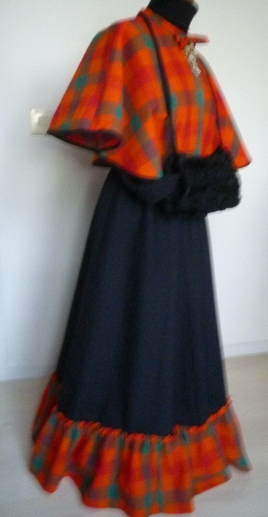 511 historisch/victoriaanse mof (handwarmer) stijl dickens, Kleding | Dames, Ophalen of Verzenden, Nieuw