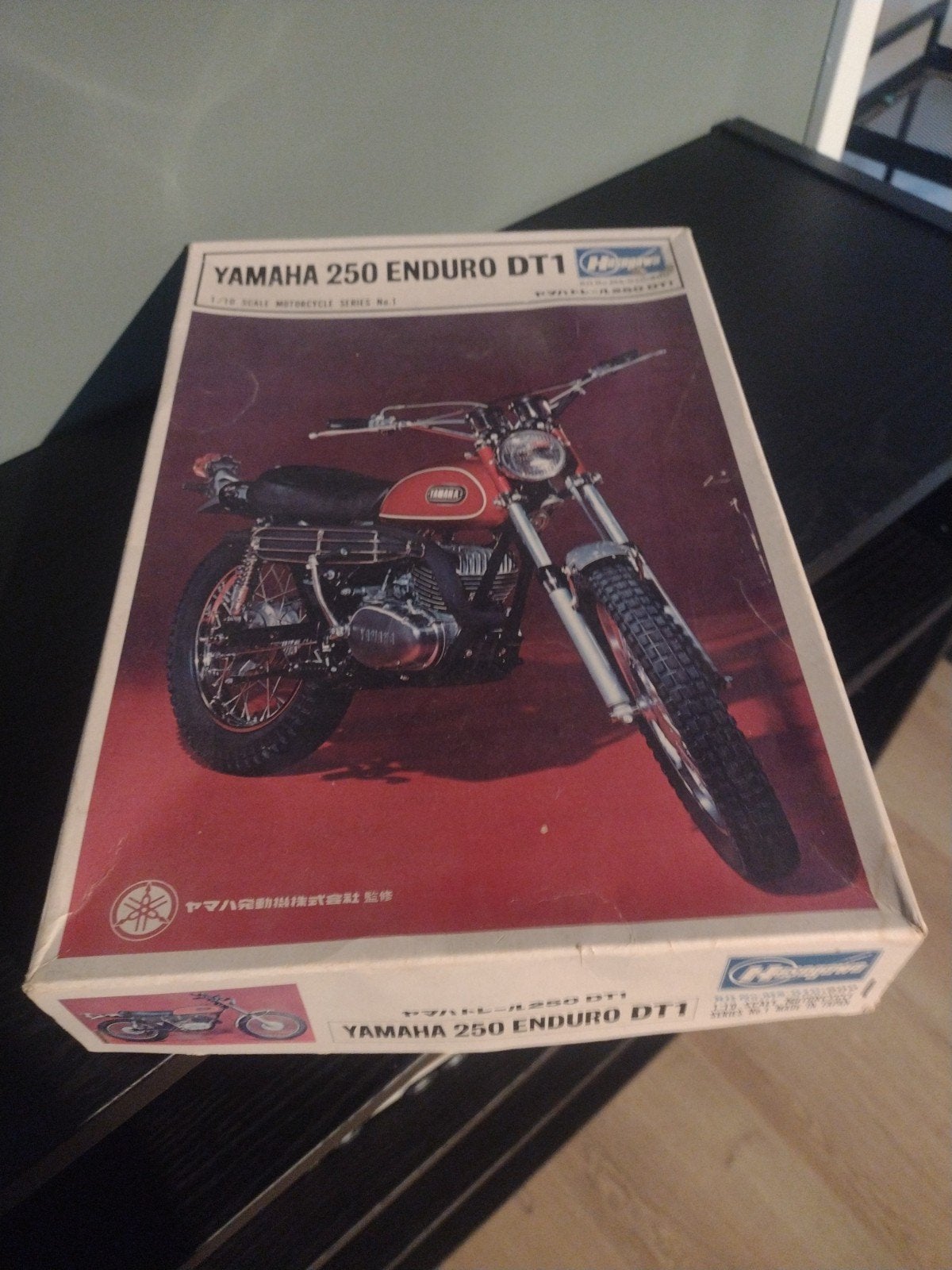 Modelbouwkit Yamaha 250 Enduro DT1 - Monogram, Hobby en Vrije tijd, Gebruikt, 1:32 tot 1:50, Overige typen, Ophalen of Verzenden