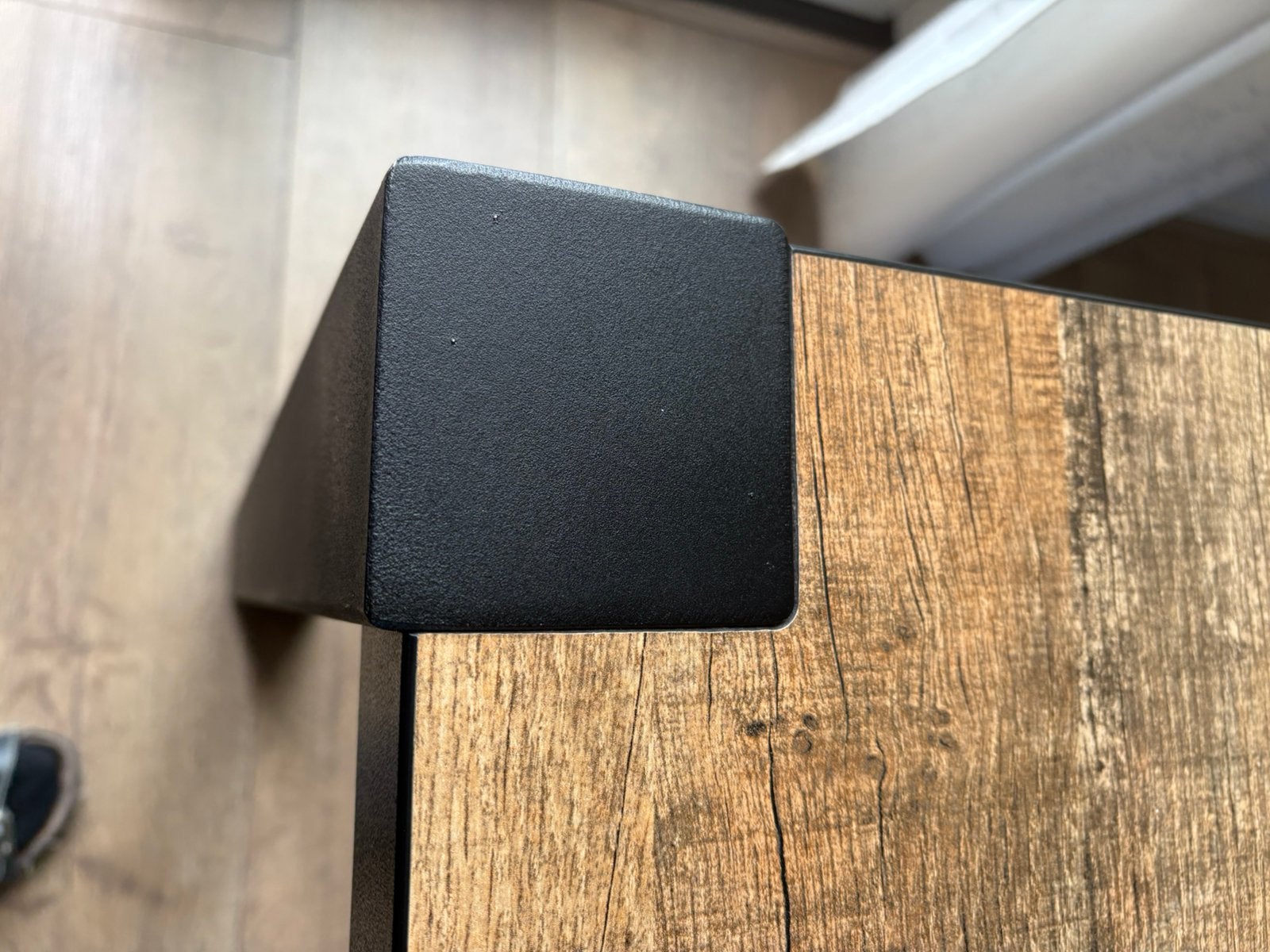 Zeer nette Lamulux eettafel 160x90, Huis en Inrichting, Tafels | Eettafels, Ophalen, 50 tot 100 cm, Zo goed als nieuw, Metaal