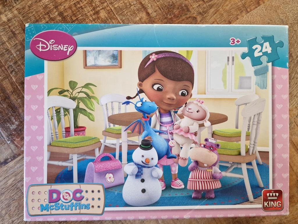 Puzzel Doc McStuffins 24stks, Kinderen en Baby's, Ophalen, 10 tot 50 stukjes, Gebruikt