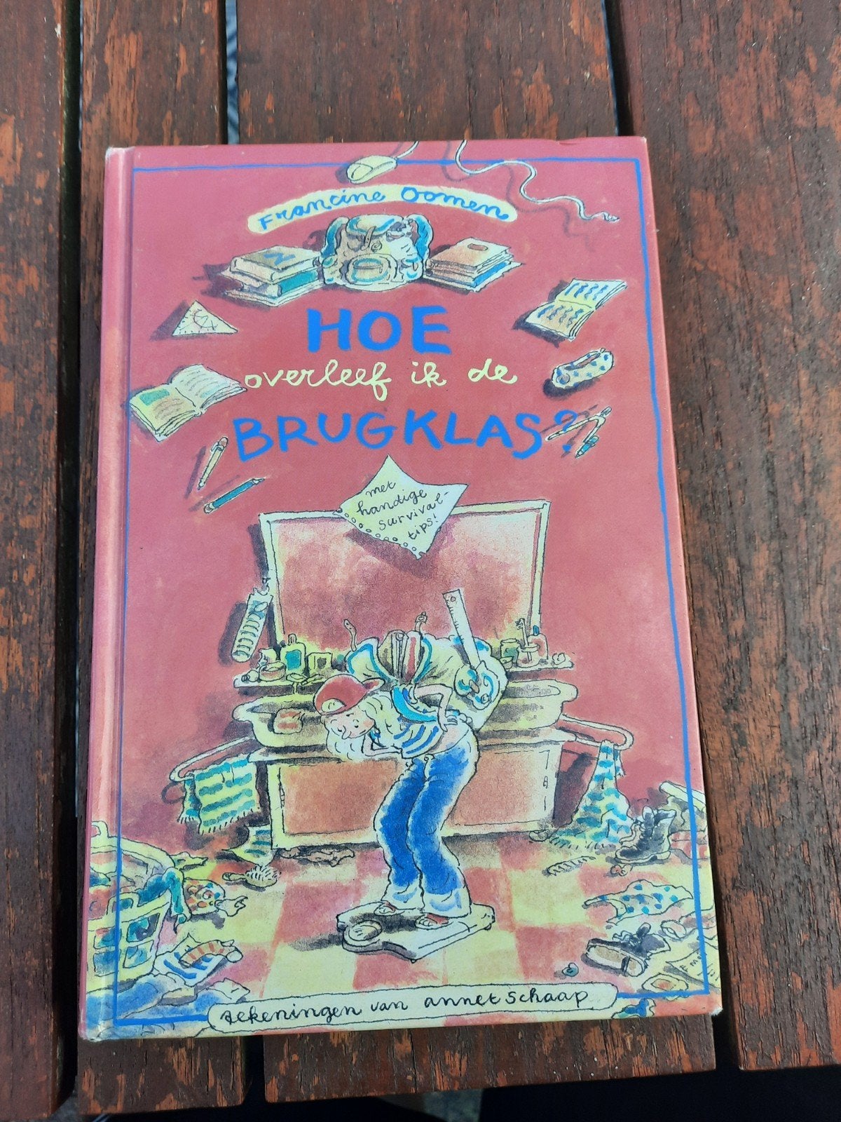 Hoe overleef ik de brugklas? - Francine Oomen, Ophalen of Verzenden, Gelezen, Francine Oomen, Fictie