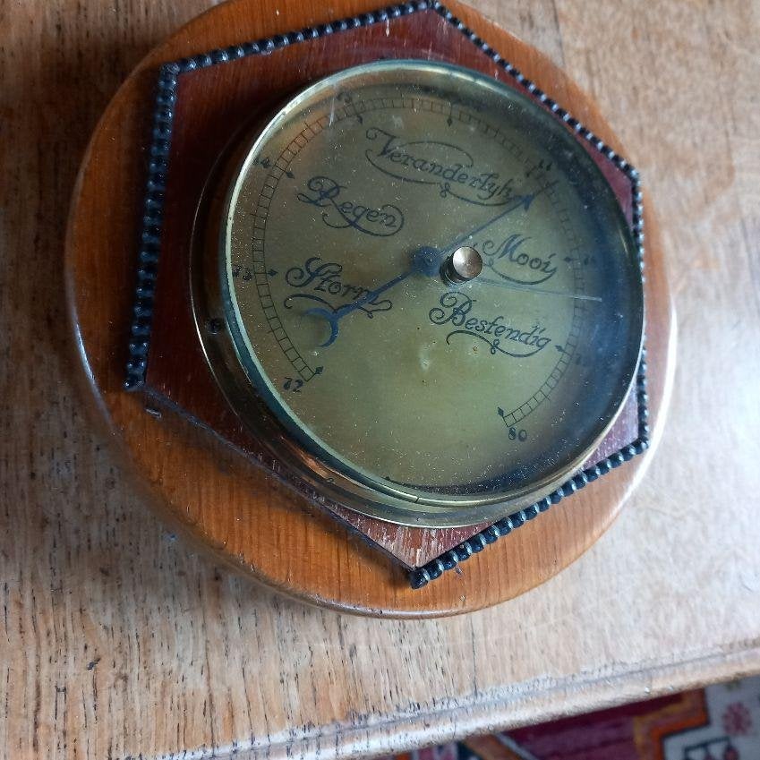 Barometer /weerstation, heinrich frobel, Ophalen of Verzenden, Gebruikt