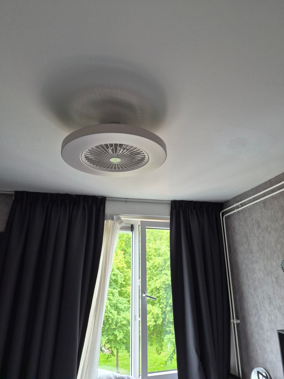 Eurom plafondventilator met LED-verlichting, Ophalen, Zo goed als nieuw, Modern