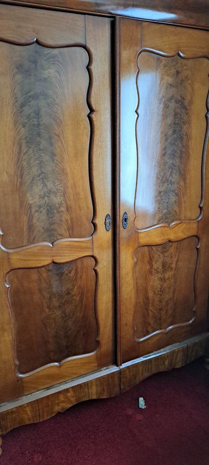 oude antieke kast, Ophalen