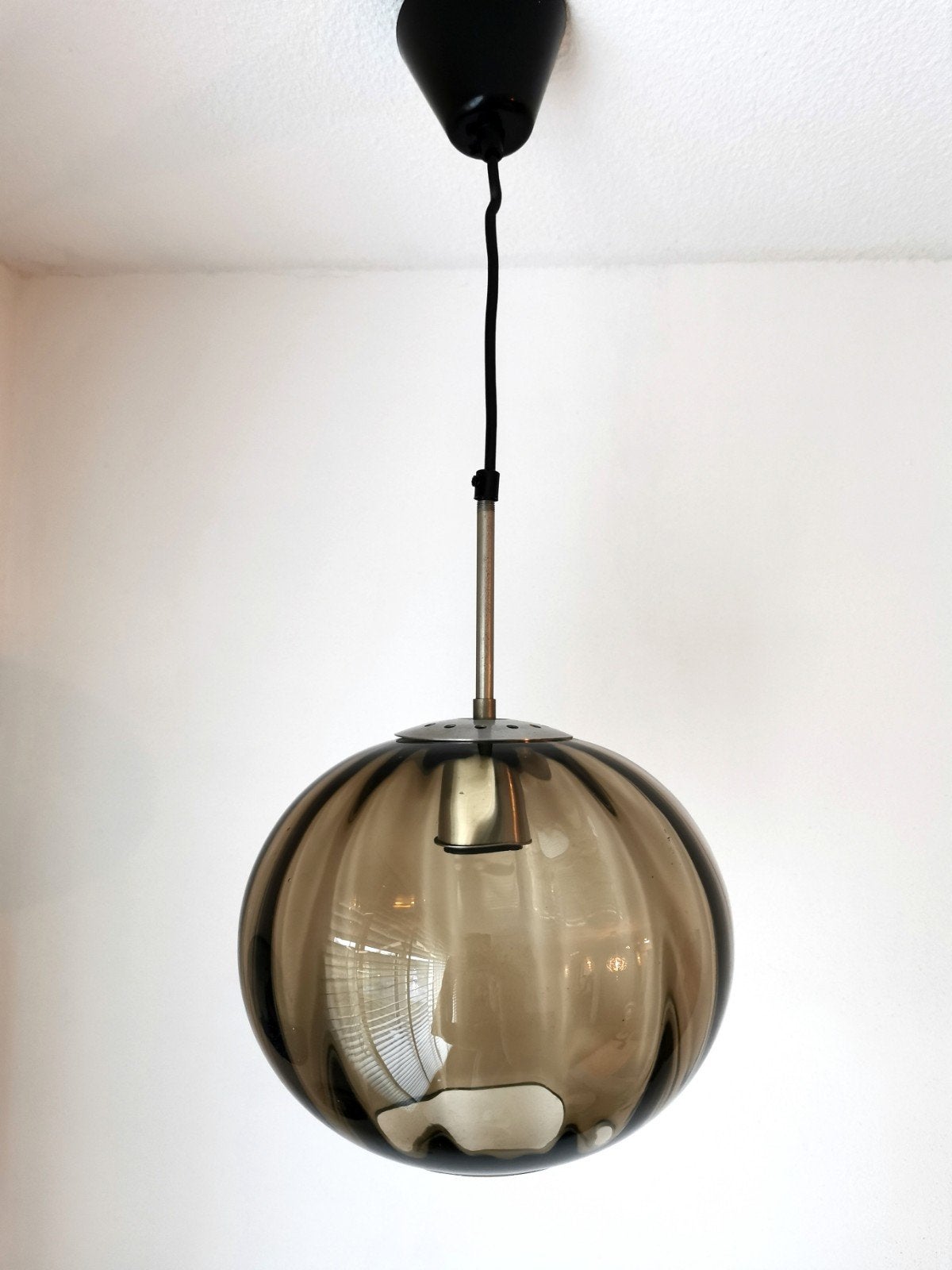 Peil & Putzler Glashūtte Limburg ? Retro Mid Century lamp, Verzenden, Glas
