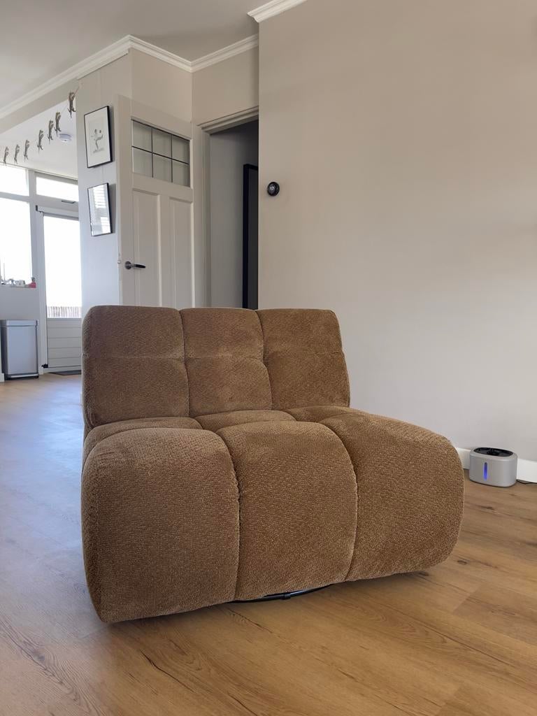 Draai Fauteuil / Lounge Stoel, Huis en Inrichting, Fauteuils, Ophalen, Gebruikt, Stof, 75 tot 100 cm