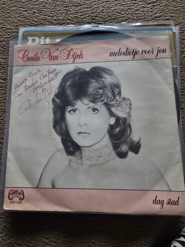 cecile van dijck melodietje voor jou / dag stad, Cd's en Dvd's, Vinyl | Nederlandstalig, Verzenden, Gebruikt, 7 inch, Levenslied of Smartlap