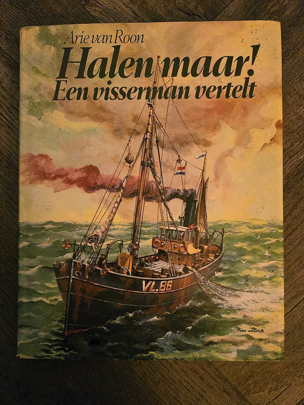 VissersBoek Een visserman verteld Vlaardingen, Ophalen of Verzenden, Gebruikt, Boek of Tijdschrift