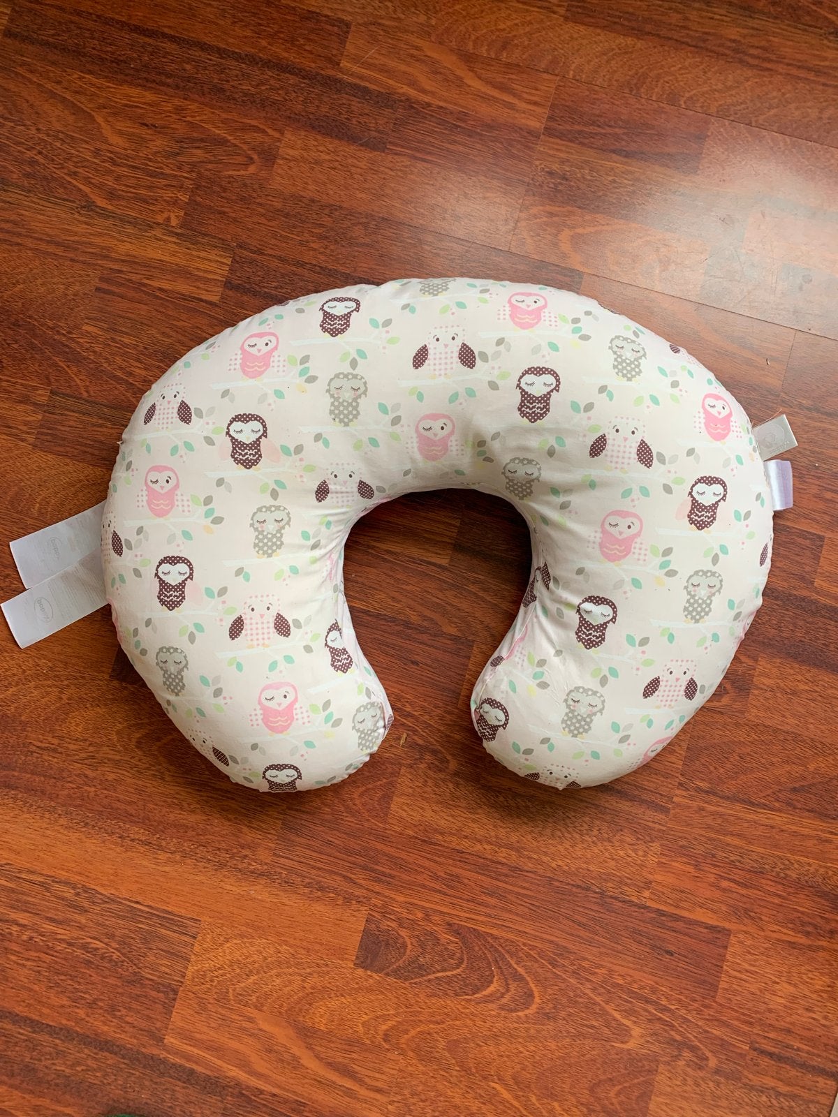 Boppy voedingskussen met uilenprint, Ophalen of Verzenden, Gebruikt