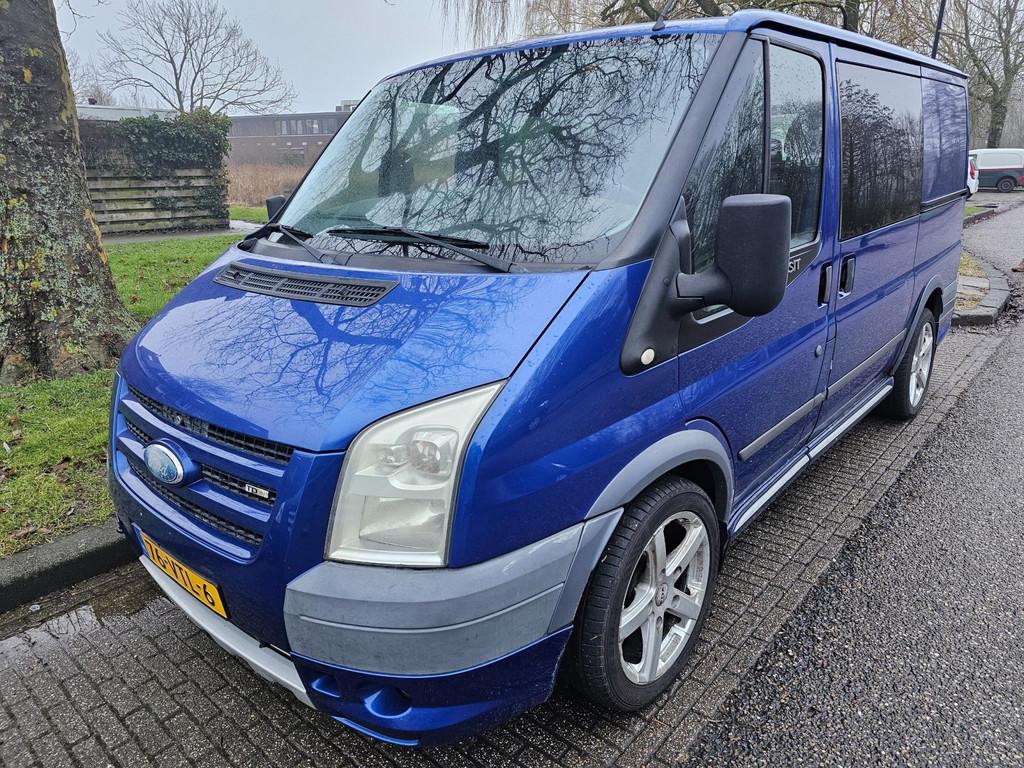 Ford Transit 260S 2.2 TDCI Sport Van - Leer - DUBBELE CABINE, Voorwielaandrijving, 1780 kg, Gebruikt, 4 cilinders