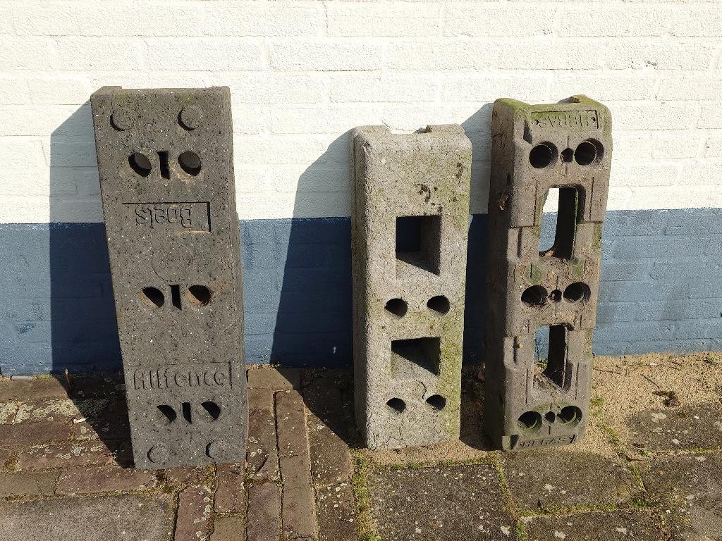 bouwhek voeten 3 stuks, Ophalen, Gebruikt, Overige materialen