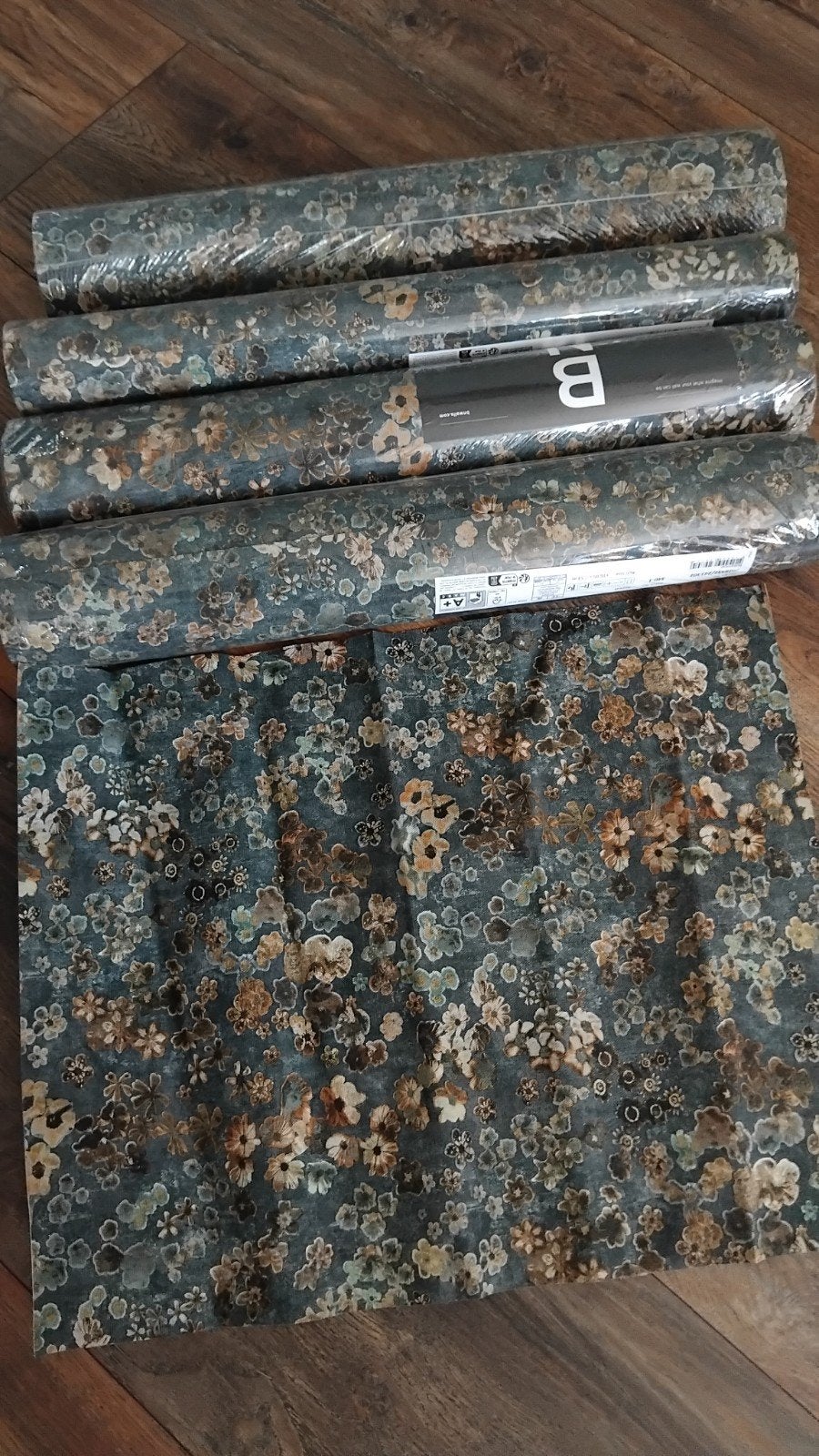 BN Botanical 4 nieuwe rollen behang, Ophalen of Verzenden, Blauw, Bloemen, BN