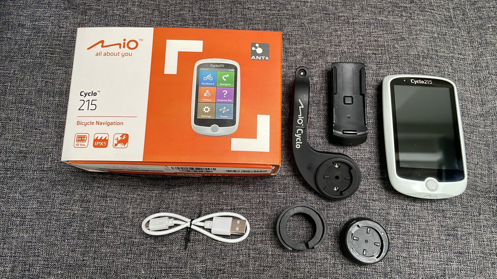 Mio Cyclo 215 fietscomputer, Fietsen en Brommers, Fietsaccessoires | Fietscomputers, Verzenden, Zo goed als nieuw