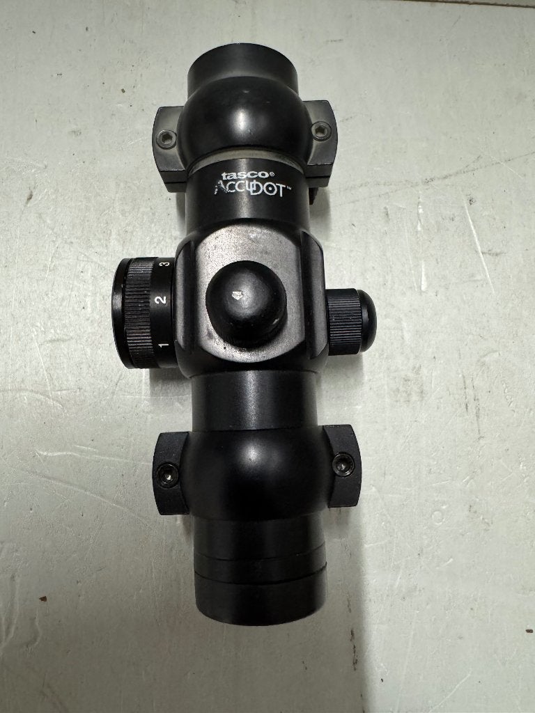 Tasco red dot accudot richtmiddel, Ophalen, Gebruikt