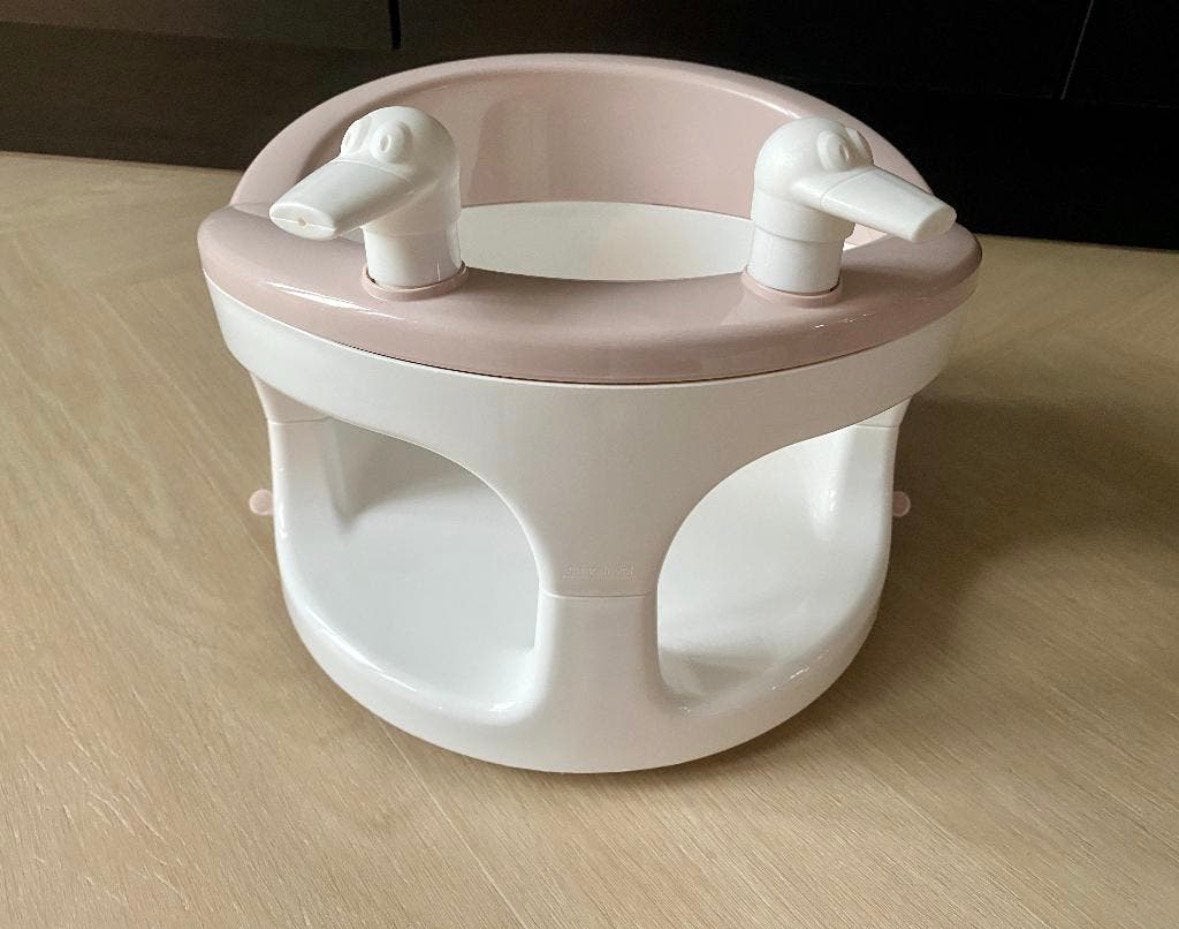 Bébé-Jou badring / badzitje roze - vanaf circa 7 maanden, Ophalen, Zo goed als nieuw, Badzitje of Badring, Bébé-jou