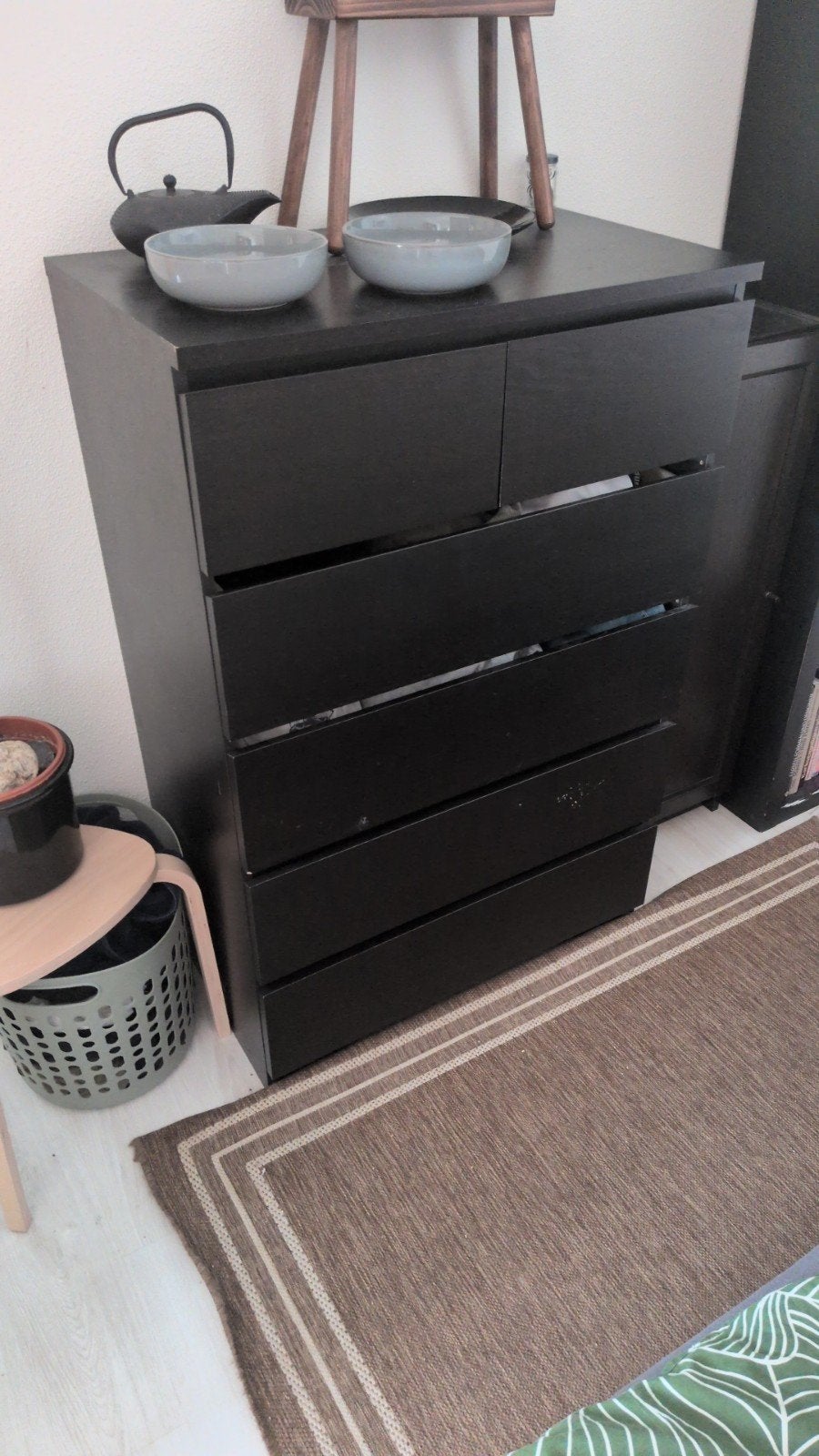 Ikea Malm ladekast - 48x80x123cm, Gebruikt, 100 tot 150 cm, 25 tot 50 cm, 50 tot 100 cm