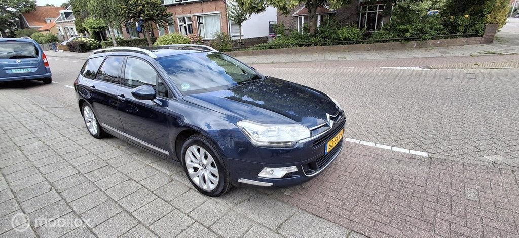 Citroen C5 Tourer 1.6 THP Business AUTOMAAT, Auto's, Euro 5, Gebruikt, Blauw, C5