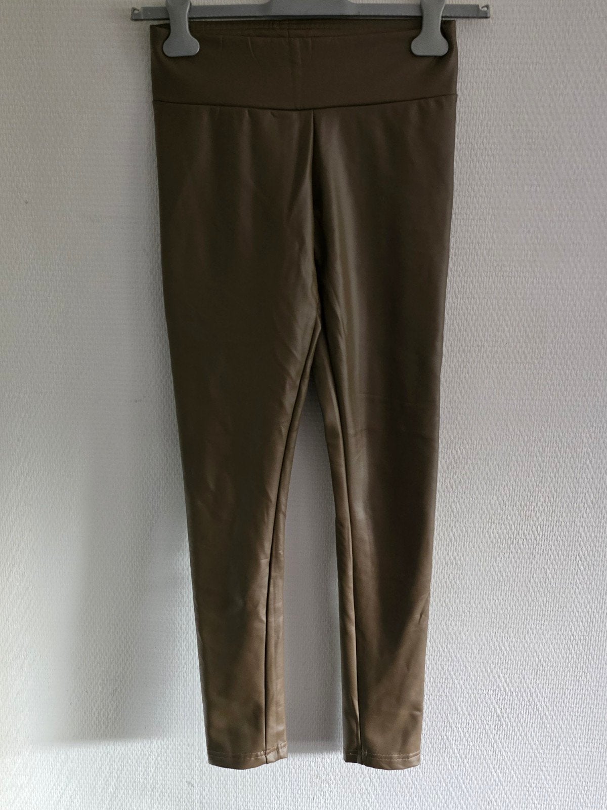 Rainbow bruine legging van imitatieleer, maat 32/34, Legging, Rainbow, Bruin, Overige maten