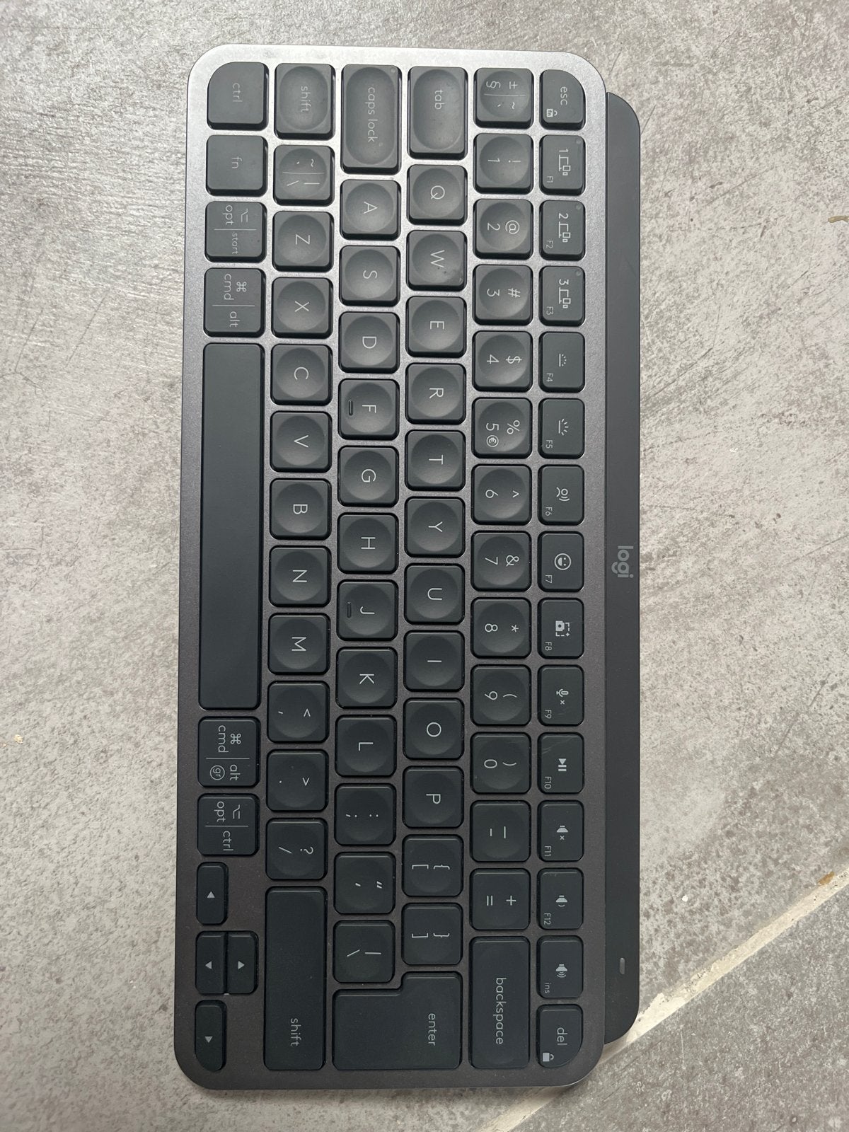 Logitech MX Keys Mini, Ophalen of Verzenden, Zo goed als nieuw, Draadloos, Qwerty