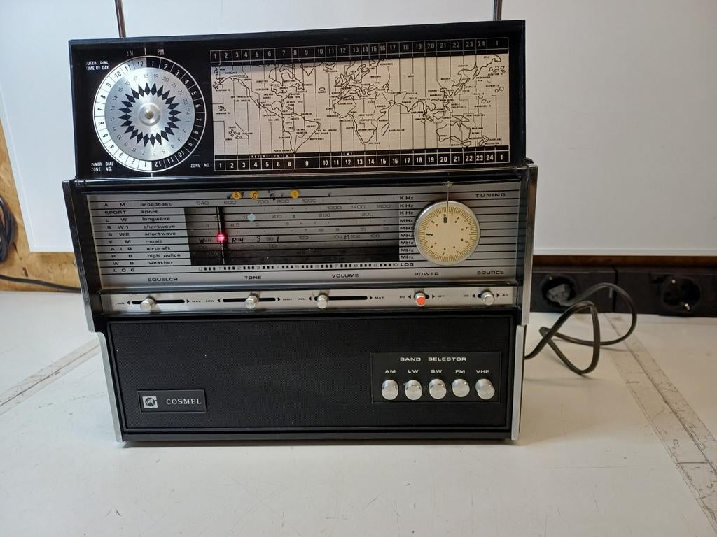 Cosmel LS-100 multiband wereldradio - Goede staat, Ophalen of Verzenden