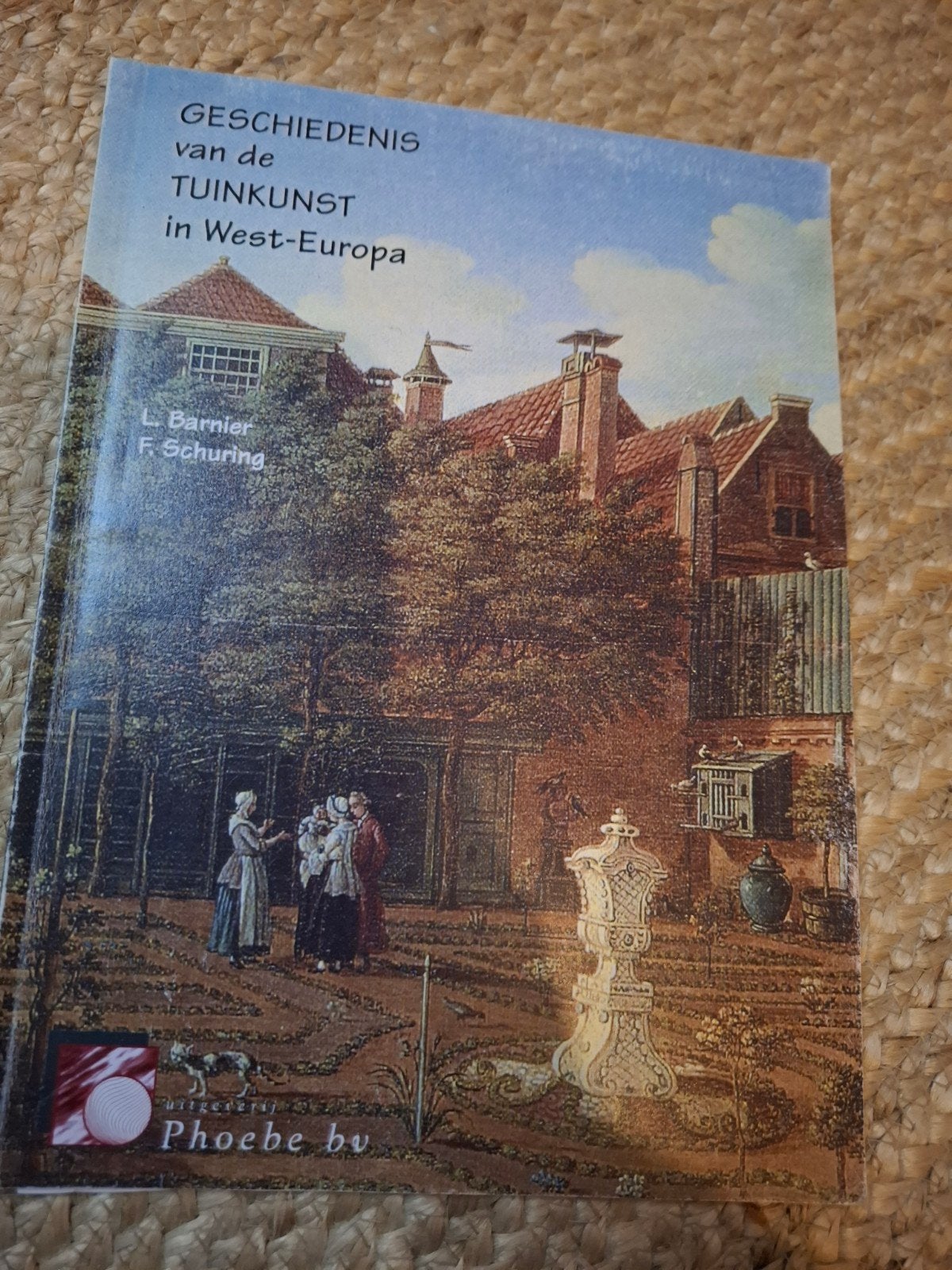 Geschiedenis van de Tuinkunst in West-Europa, Ophalen of Verzenden, Gelezen, L. Barnier, F. Schuring, Tuinontwerpen