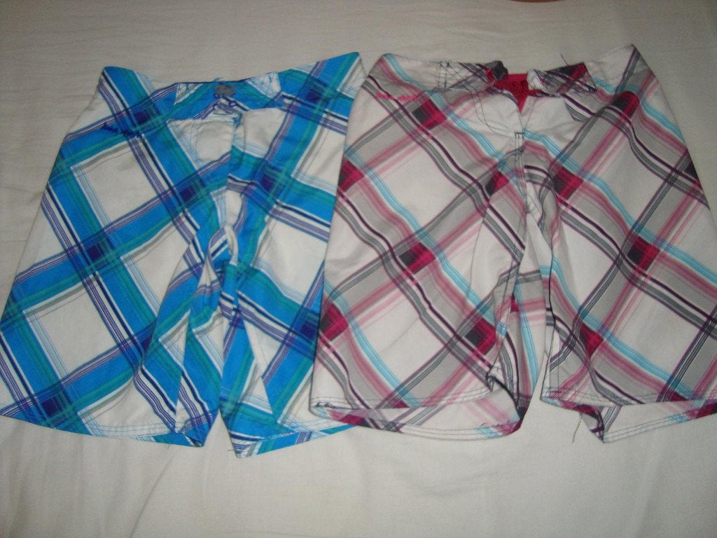 2 ZWEM shorts/korte broeken voor een meid 98-104 ZGAN, Verzenden, Zo goed als nieuw, Meisje, Sport- of Zwemkleding