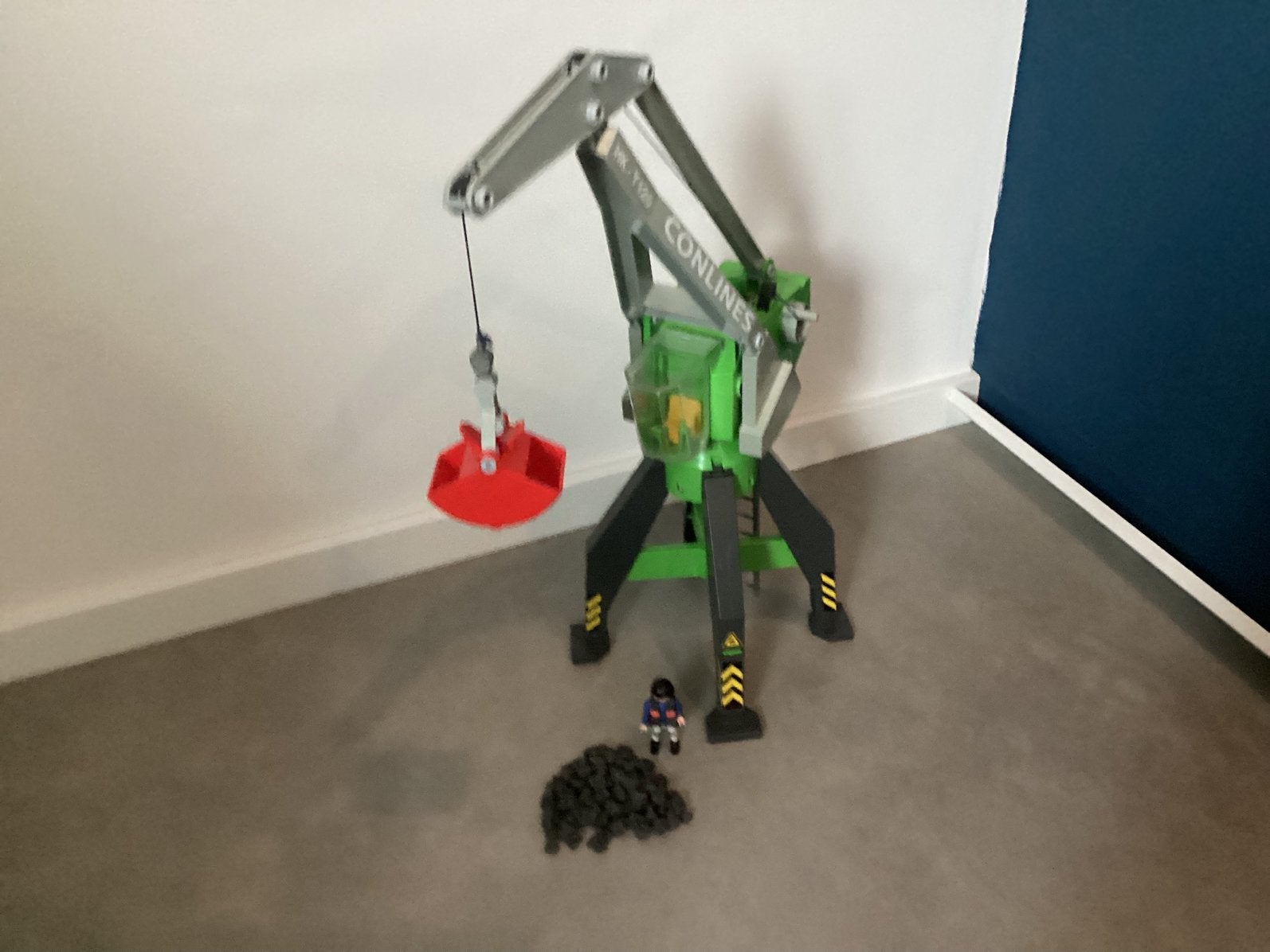 playmobil haven kraan, Ophalen, Complete set, Overige typen, Zo goed als nieuw