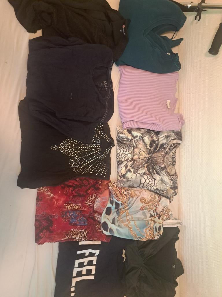 Dames kledingpakket L en XL, Kleding | Dames, T-shirts, Overige kleuren, Maat 46/48 (XL) of groter, Ophalen of Verzenden, Zo goed als nieuw