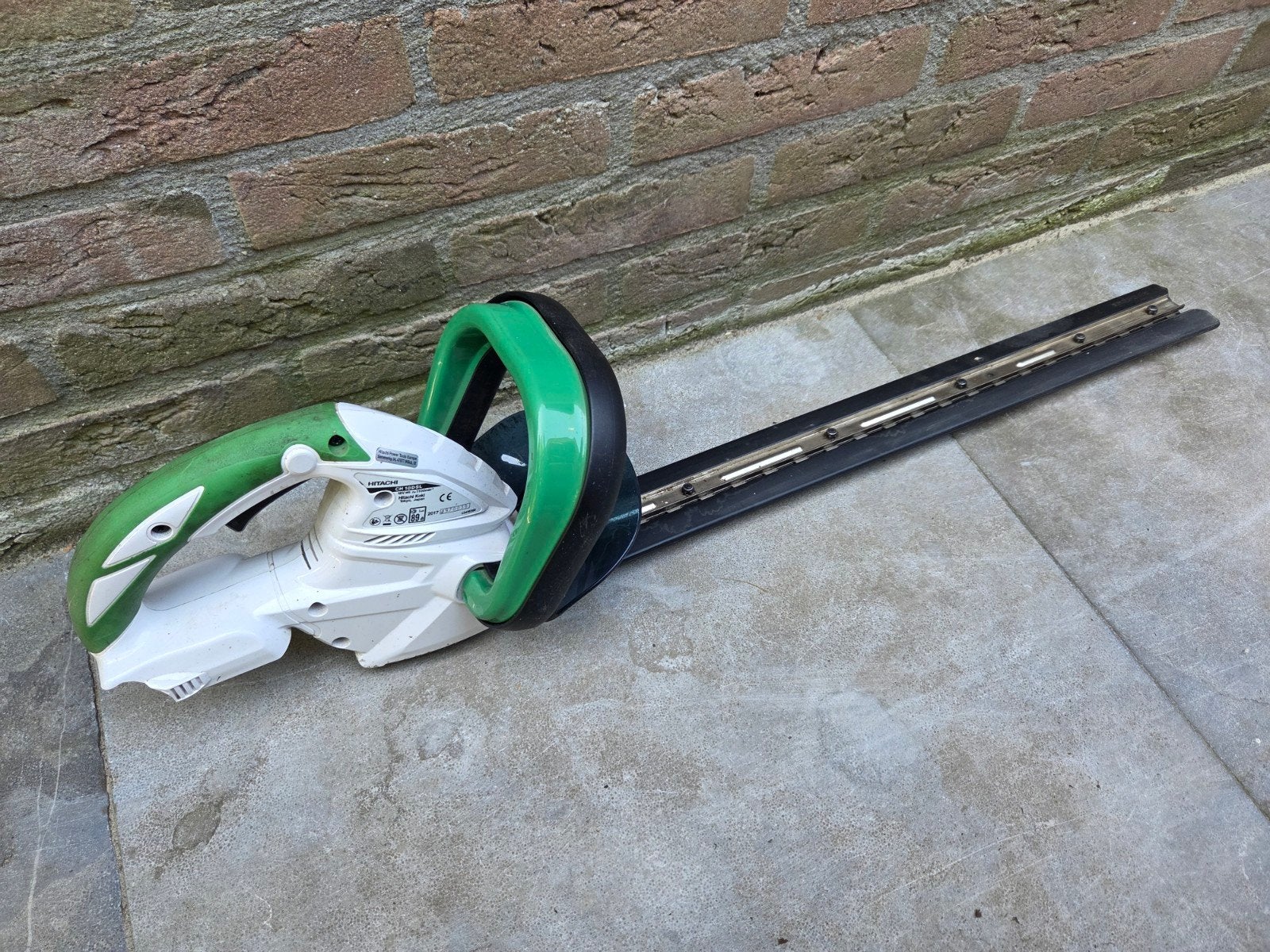 Hitachi Heggenschaar Accu 18V CH 18DSL, Ophalen of Verzenden, Zo goed als nieuw, Accu, Hitachi