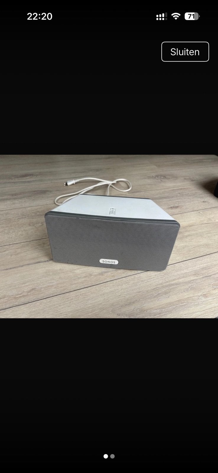 Sonos Play 3, Ophalen of Verzenden, Gebruikt, Overige typen, Sonos