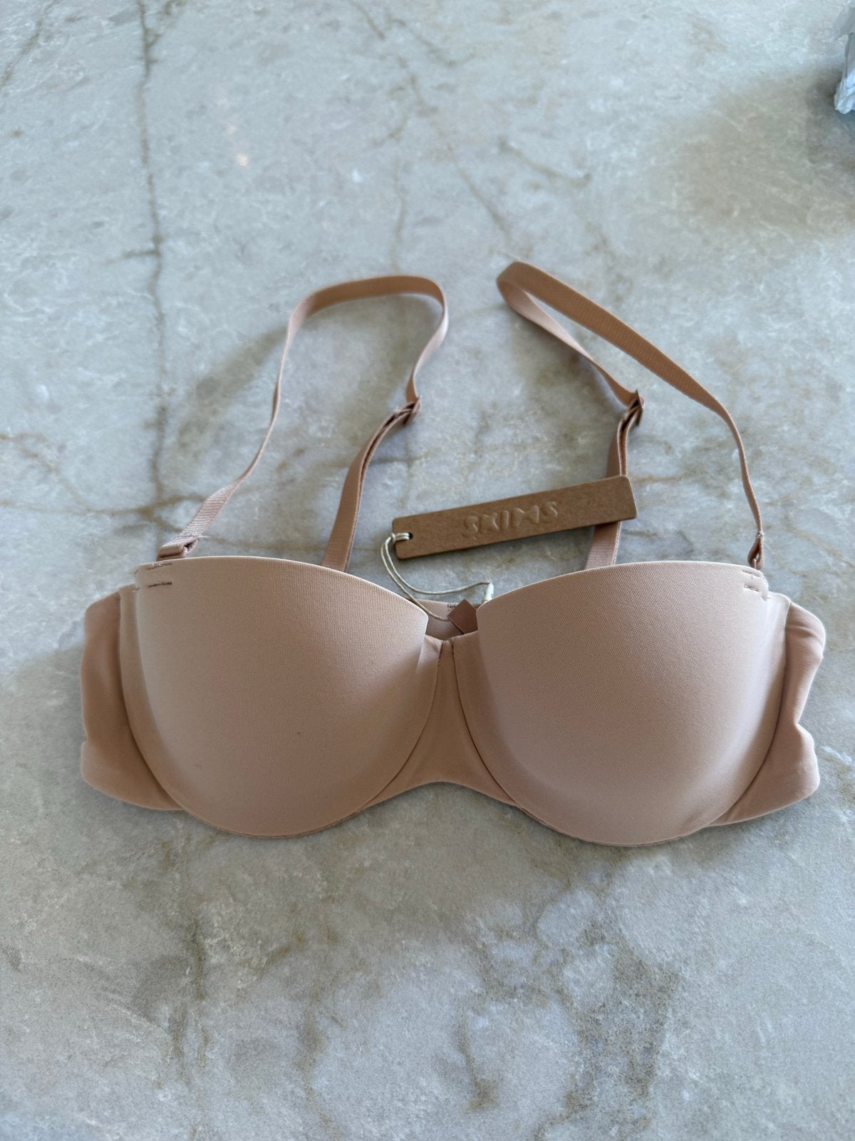 Skims Strapless BH - Nieuw met prijskaartje - Maat 32A/70A, Kleding | Dames, Ophalen of Verzenden, Beige, BH