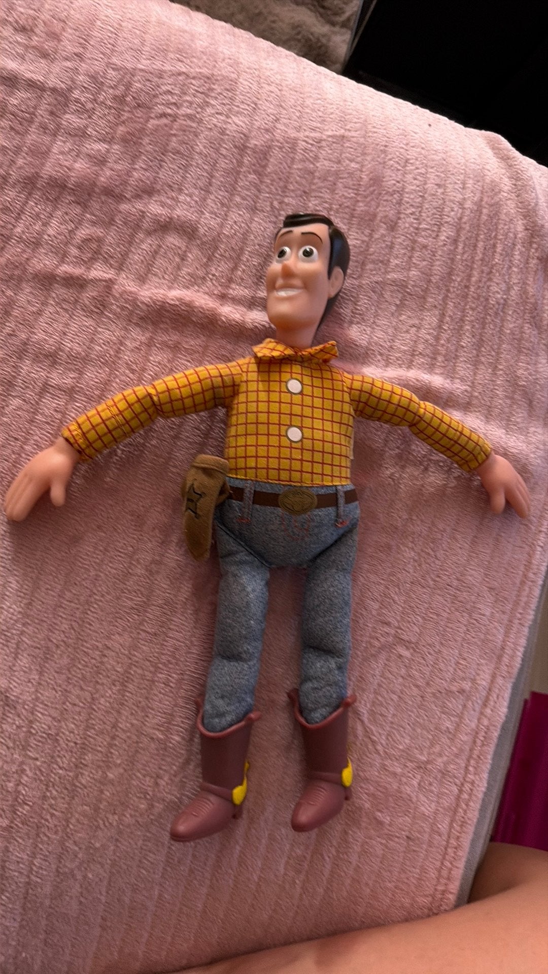 Woody actiefiguur uit Toy Story - Zo goed als nieuw, Ophalen of Verzenden, Zo goed als nieuw, Jongen of Meisje