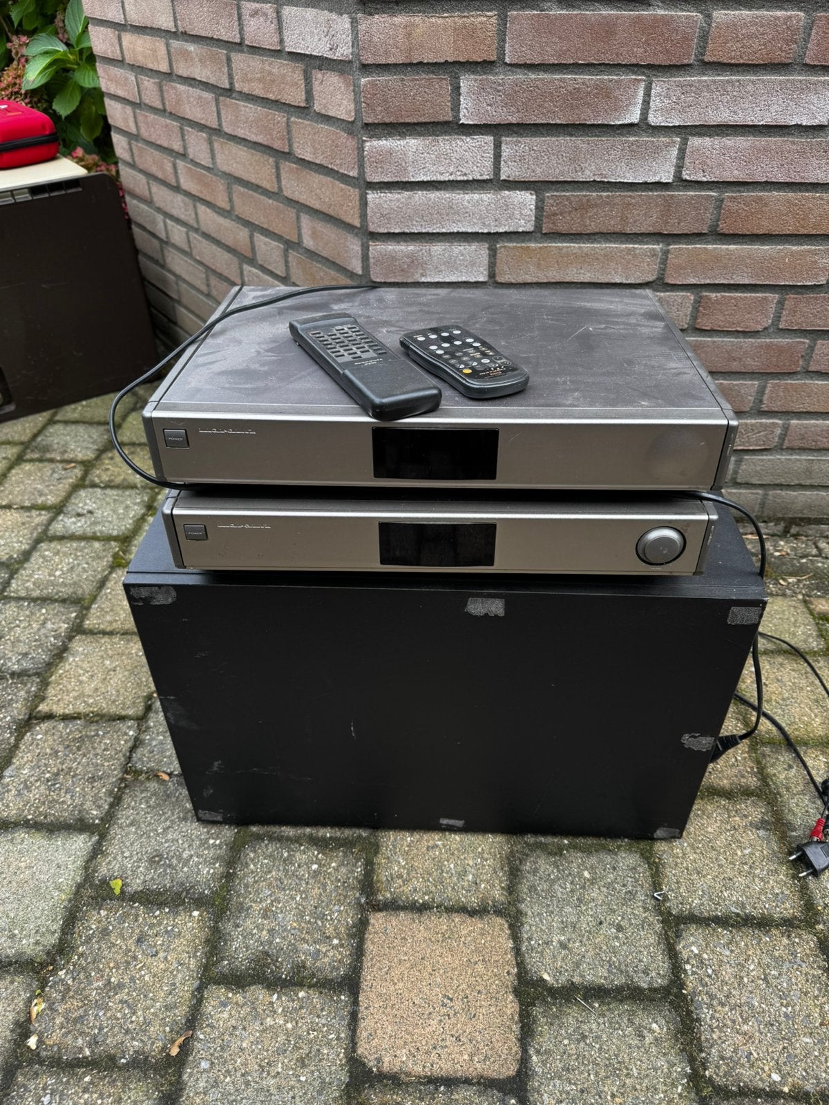 Marantz slimline audioset receiver met cd speler, Gebruikt, Losse componenten, Cd-speler, Ophalen