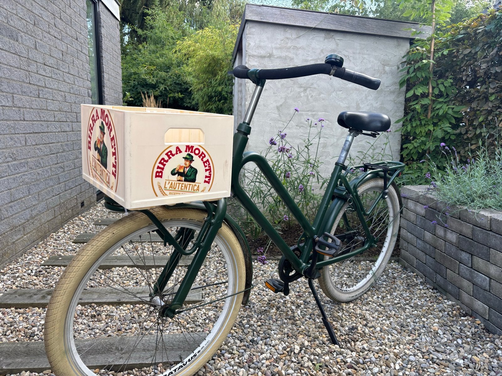 Bub Batavus  Transportfiets met krat Ideaal voor stadsritten, Ophalen, Terugtraprem, Batavus, 53 tot 56 cm