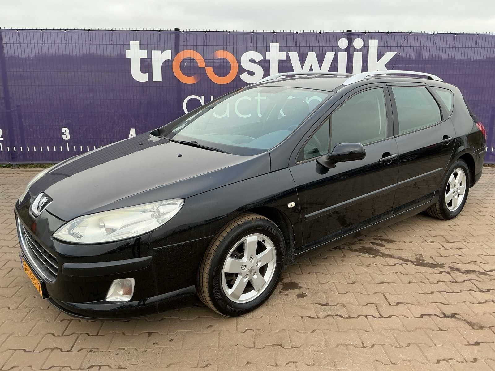 2008 - Peugeot - 407 SW - 1.6 HDiF ST Bns - Personenauto, Auto's, Voorwielaandrijving, Gebruikt, 4 cilinders, Zwart